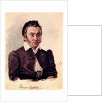 Portrait of the Decembrist Nikita Muravyov, 1836 by Nikolai Alexandrovich Bestuzhev