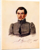 Portrait of Decembrist Ivan Pushchin, 1837 by Nikolai Alexandrovich Bestuzhev