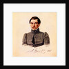 Portrait of Decembrist Ivan Pushchin, 1837 by Nikolai Alexandrovich Bestuzhev