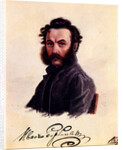 Portrait of Decembrist Ivan Horbachevsky, 1837 by Nikolai Alexandrovich Bestuzhev