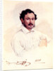 Portrait of Decembrist Duke Dmitry Shchepin-Rostovsky, 1839 by Nikolai Alexandrovich Bestuzhev