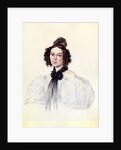 Portrait of Camilla Ivasheva (Le Dantieau), wife of Decembrist Vasily Ivashev, 1831 by Nikolai Alexandrovich Bestuzhev