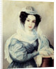 Portrait of Camilla Ivasheva (Le Dantieau), wife of Decembrist Vasily Ivashev, 1834 by Nikolai Alexandrovich Bestuzhev