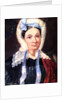 Portrait of Maria Kazimirovna Yushnevskaya, wife of Decembrist Alexander Yushnevsky, 1830-1839 by Nikolai Alexandrovich Bestuzhev