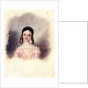 Portrait of Sofia Muravyova, daughter of Decembrist Nikita Muravyov, 1833-1835 by Nikolai Alexandrovich Bestuzhev