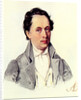 Portrait of Leopold Niemirowski, 1843 by Nikolai Alexandrovich Bestuzhev