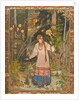 Vasilisa the Beautiful (Illustration to the book Vasilisa the Beautiful), 1900 by Ivan Yakovlevich Bilibin