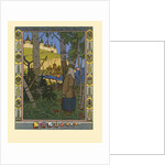 Illustration for the Fairy tale The Feather of Finist the Falcon, 1901-1902 by Ivan Yakovlevich Bilibin