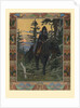 Illustration for the Fairy tale of Vasilisa the Beautiful and White Horseman, 1900 by Ivan Yakovlevich Bilibin