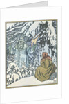 Illustration for the Fairy tale Morozko, 1932 by Ivan Yakovlevich Bilibin