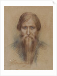 Portrait of the Russian mystic Grigory Rasputin, 1913 by Nikolai Kornilovich Bodarevsky