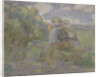 The Kiss, 1897 by Viktor Elpidiforovich Borisov-Musatov