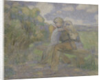 The Kiss, 1897 by Viktor Elpidiforovich Borisov-Musatov