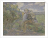 The Kiss, 1897 by Viktor Elpidiforovich Borisov-Musatov