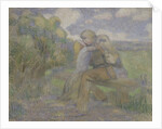 The Kiss, 1897 by Viktor Elpidiforovich Borisov-Musatov