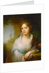 Portrait of Maria Lopukhina, 1797 by Vladimir Lukich Borovikovsky