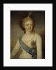 Portrait of Empress Maria Feodorovna in the Chevalier Guard uniform, 1796 by Vladimir Lukich Borovikovsky