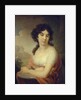 Portrait of Princess Anna Petrovna Gagarina, 1801 by Vladimir Lukich Borovikovsky