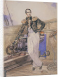 Vladimir Alexeyevich Kornilov aboard the brig Themistocles, 1835 by Karl Pavlovich Briullov