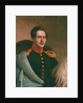 Portrait of the poet Mikhail Lermontov, 1834 by Philipp Osipovich Budkin