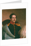 Portrait of the poet Mikhail Lermontov, 1834 by Philipp Osipovich Budkin