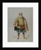 Costume design for the opera A Life for the Tsar by M. Glinka, 1887 by Adolf Charlemagne