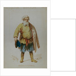 Costume design for the opera A Life for the Tsar by M. Glinka, 1887 by Adolf Charlemagne