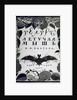 Book cover The theatre La Chauve-Souris (The Bat) by A. Efros, 1918 by Sergei Vasilievich Chekhonin