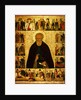 Saint Dmitry Prilutsky with scenes from his life, ca 1503 by Dionysius