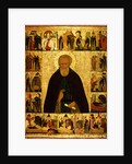 Saint Dmitry Prilutsky with scenes from his life, ca 1503 by Dionysius