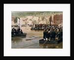 The Russians crossing the Danube at Svishtov in Juny 1877, 1870s by Nikolai Dmitrievich Dmitriev-Orenburgsky