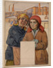 Two Factory Workers, 1925 by Ivan Georgievich Drozdov