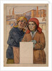 Two Factory Workers, 1925 by Ivan Georgievich Drozdov