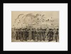 Grand Duke Mikhail Pavlovich Visiting the Camp of the Life-Guard Finland Regiment on July 8, 1837, 1837 by Pavel Andreyevich Fedotov
