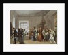 Police Commissarys Reception Room the Night Before a Holiday, 1837 by Pavel Andreyevich Fedotov