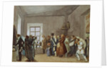 Police Commissarys Reception Room the Night Before a Holiday, 1837 by Pavel Andreyevich Fedotov