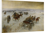 The Battle at Yegorlykskaya, 1928-1929 by Mitrofan Borisovich Grekov