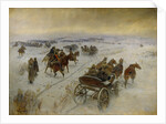 The Battle at Yegorlykskaya, 1928-1929 by Mitrofan Borisovich Grekov