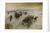 The Battle at Yegorlykskaya, 1928-1929 by Mitrofan Borisovich Grekov
