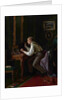 At the Dressing Table, 1872 by Nikolai Yakovlevich Gribkov