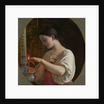 In the Church, 1860s by Sergei Ivanovich Gribkov