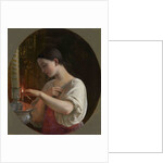 In the Church, 1860s by Sergei Ivanovich Gribkov