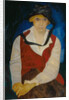 Portrait of the artists wife, 1917 by Boris Dmitryevich Grigoriev