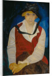 Portrait of the artists wife, 1917 by Boris Dmitryevich Grigoriev