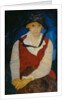 Portrait of the artists wife, 1917 by Boris Dmitryevich Grigoriev