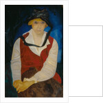 Portrait of the artists wife, 1917 by Boris Dmitryevich Grigoriev