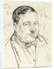 Portrait of the artist Ilya Mashkov by Boris Dmitryevich Grigoriev