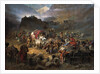 The mountaineers leave the aul before approach of the Russian army, 1872 by Pyotr Nikolayevich Grusinsky