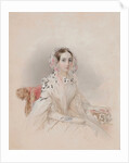 Portrait of Princess Therese of Nassau-Weilburg, 1838 by Vladimir Ivanovich Hau