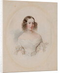 Portrait of Grand Duchess Olga Nikolaevna of Russia, Queen of Württemberg, 1838 by Vladimir Ivanovich Hau